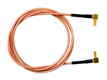 SMB Jack Right Angle 50Ω CableSMB 插孔直角 50 Ω 電纜Pomona 73073-BB 系列